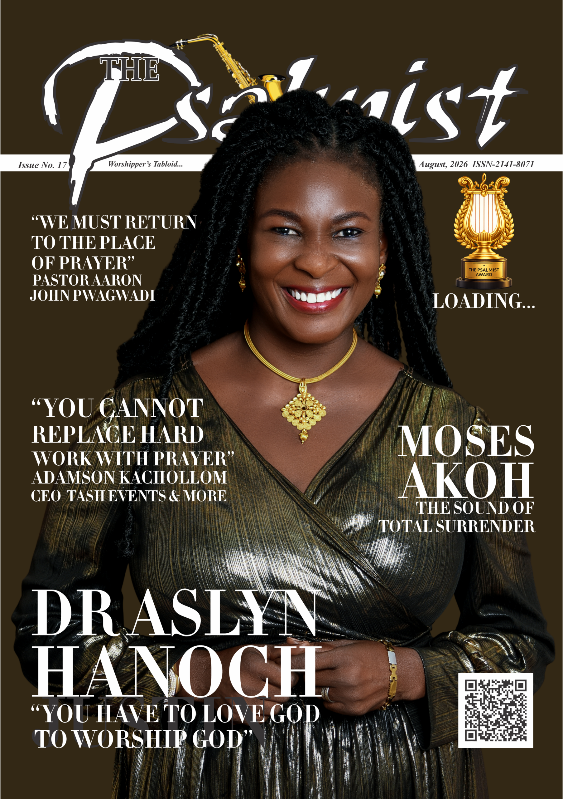 The Psalmist Magazine August 2026 Edition – Dr Aslyn Hanoch